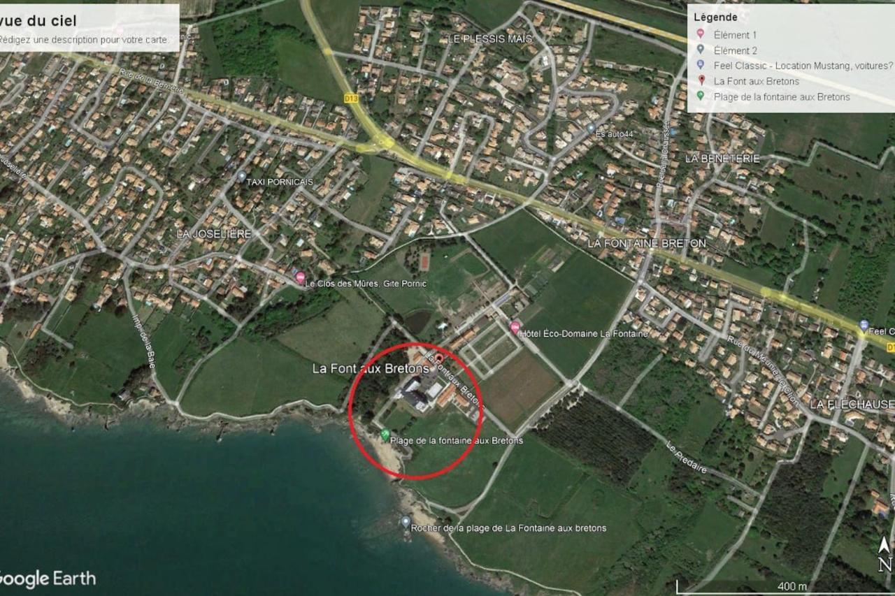 Appartement T2 De Standing Face Mer Pornic Zewnętrze zdjęcie